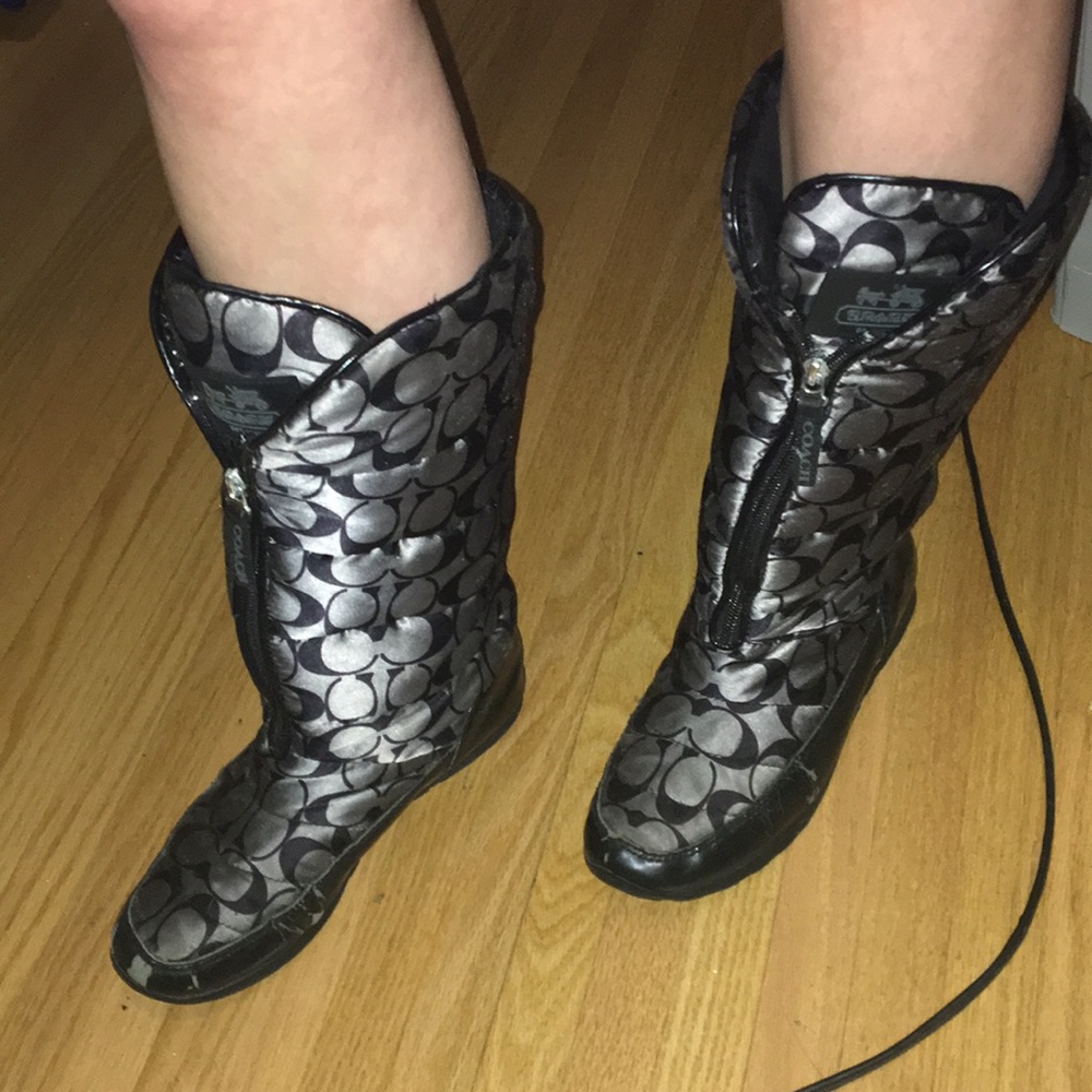 Coach winter boots!